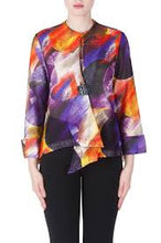 Load image into Gallery viewer, Joseph Ribkoff - Multi Colour Buttoned Jacket Size 18