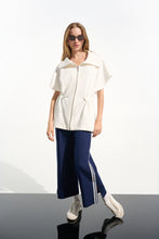 Load image into Gallery viewer, Joseph Ribkoff Scuba Jersey Boxy Jacket with Drawstring Waist
