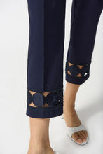 Load image into Gallery viewer, Joseph Ribkoff - Navy Cigarette Style Trousers