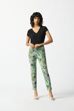 Load image into Gallery viewer, Joseph Ribkoff - Tropical Print Straight Leg Trouser Size 14, 16 & 20