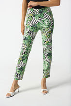 Load image into Gallery viewer, Joseph Ribkoff - Tropical Print Straight Leg Trouser Size 14, 16 & 20