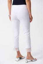 Load image into Gallery viewer, Joseph Ribkoff - White 7/8 Length Trousers