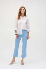 Load image into Gallery viewer, Joseph Ribkoff - White Embroidered Blouse