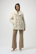 Load image into Gallery viewer, Chic Faux Fur Cream Coat