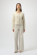 Load image into Gallery viewer, Sequined Sweater Knit Cardigan