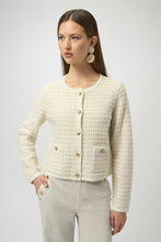 Load image into Gallery viewer, Sequined Sweater Knit Cardigan