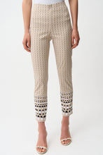 Load image into Gallery viewer, Joseph Ribkoff Millennium Geometric Print Straight Pull-On Pants