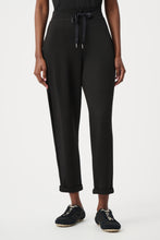 Load image into Gallery viewer, Joseph Ribkoff Black Jersey Pull-On Jogger With Drawstring Waist