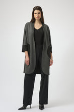 Load image into Gallery viewer, Charcoal Grey Long Line Cardigan