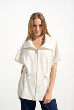 Load image into Gallery viewer, Joseph Ribkoff Scuba Jersey Boxy Jacket with Drawstring Waist