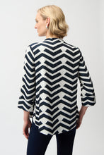 Load image into Gallery viewer, Joseph Ribkoff Geometric Collared Casual Shirt