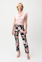 Load image into Gallery viewer, Abstract Print Straight Pull On Trousers