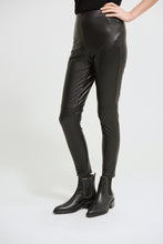 Load image into Gallery viewer, Joseph Ribkoff- Faux Leather Look Leggings Size 14, 18, 20 & 24