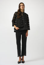 Load image into Gallery viewer, Black Sheer-Panel Jacket
