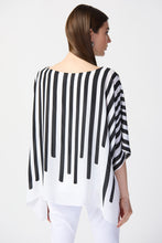 Load image into Gallery viewer, Joseph Ribkoff - Abstract Design Poncho Style Top
