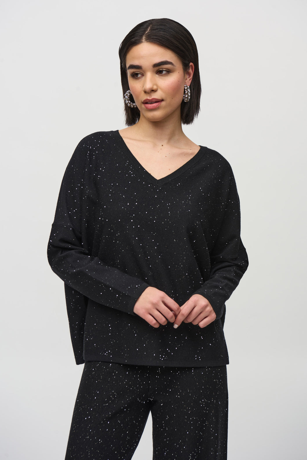 Joseph Ribkoff Glitz Black Style Jumper