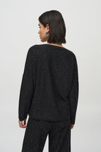 Load image into Gallery viewer, Joseph Ribkoff Glitz Black Style Jumper
