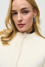 Load image into Gallery viewer, Joseph Ribkoff - Cream Sweater Style Puff Sleeve Jacket
