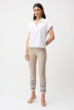 Load image into Gallery viewer, Joseph Ribkoff Millennium Geometric Print Straight Pull-On Pants
