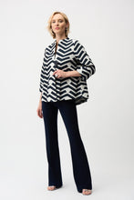 Load image into Gallery viewer, Joseph Ribkoff Geometric Collared Casual Shirt
