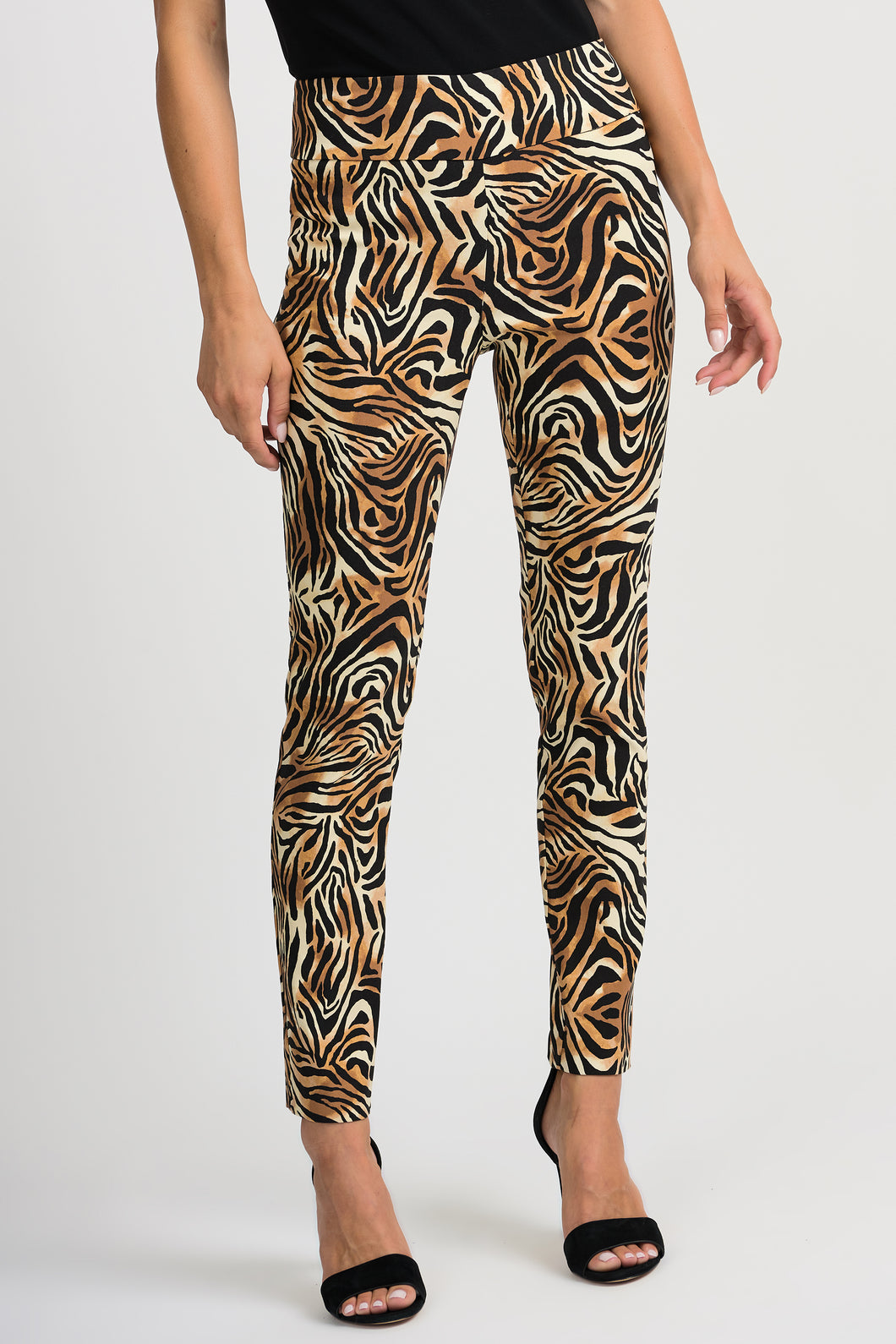 Joseph Ribkoff Tiger Print Trousers
