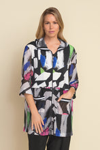 Load image into Gallery viewer, Joseph Ribkoff Colourful Hooded Jacket
