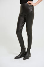 Load image into Gallery viewer, Joseph Ribkoff- Faux Leather Look Leggings
