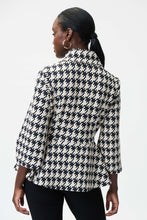 Load image into Gallery viewer, Joseph Ribkoff - Dog Tooth Buttoned Jacket
